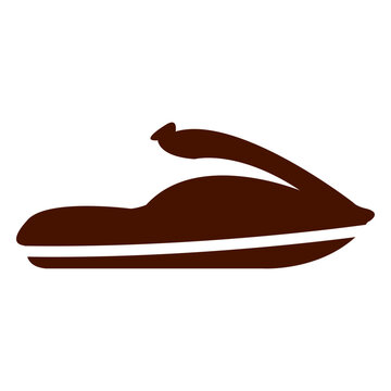 Jetski transport icon