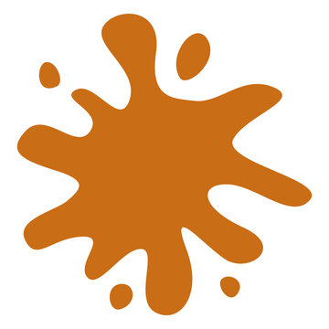 Organge cartoon stain 02