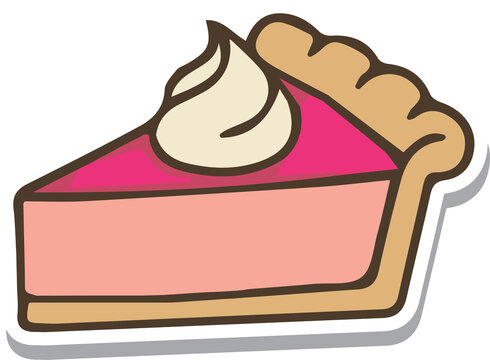 Berry Pie Slice Cake
