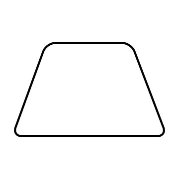 Trapezoid stroke shape