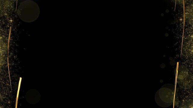 Luxury event title background for awards gala promos wedding invitations and premium sale announcements