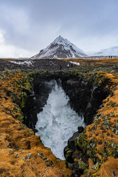 Sn&aelig;fellsnes - iceland - island - Arnarstapi - M&uacute;sagj&aacute; - winter 