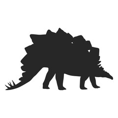 Stegosaur silhouette © Vexels