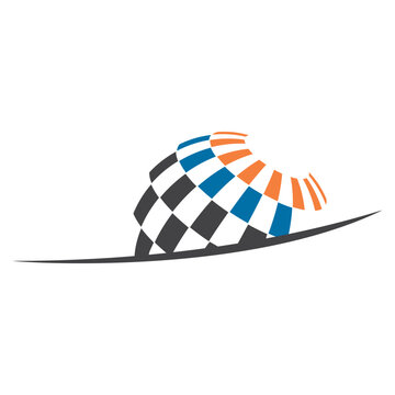 Geoscience globe icon