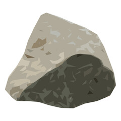 Rock boulder © Vexels