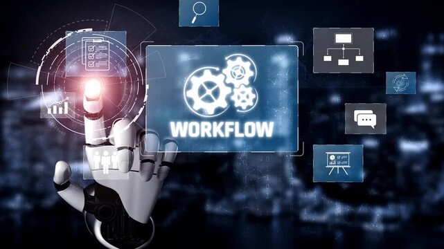 AI streamlines business workflows by automating repetitive tasks, enhancing team coordination, and optimizing structured processes for greater operational efficiency Marrow