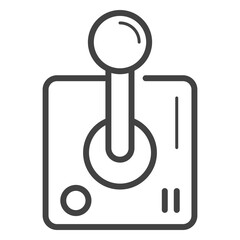 Arcade stick stroke icon © Vexels