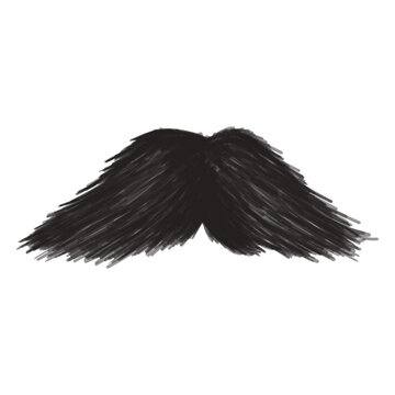 Walrus style brush stroke icon