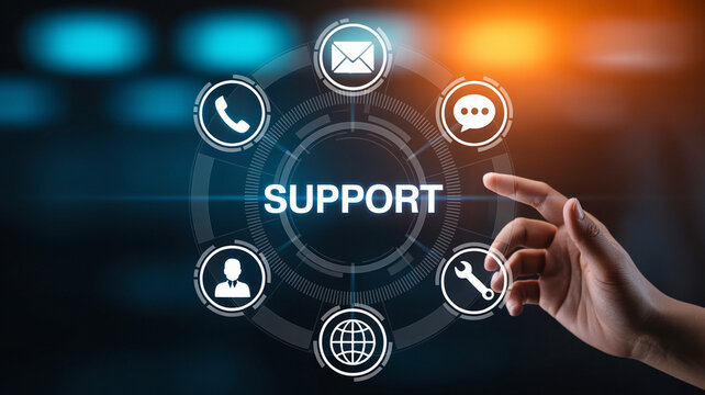 Interactive global support system for seamless customer service and communication