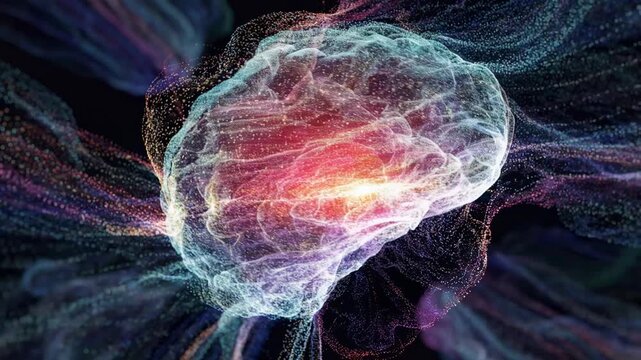 Dynamic heatmap on an AI credit evaluation screen in focus showcasing risk distribution details while the peripheral interface remains softly out of focus.