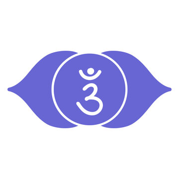 Ajna chakra icon