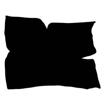 Map sheet silhouette