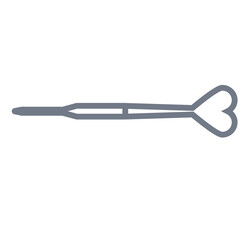 Obraz premium Dart heart stroke