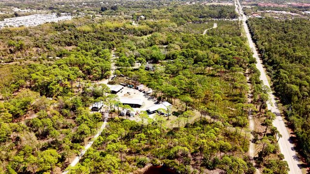 Koreshan State Park. Sights in Estero Florida