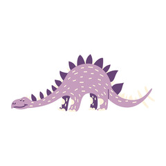 Fototapeta premium Dinosaur all fours sideview