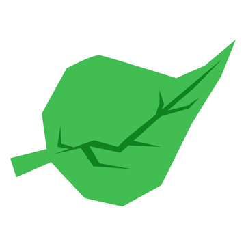 Green handcut leaf