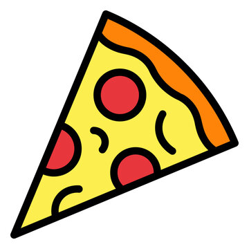 Big slice of pizza with cheese