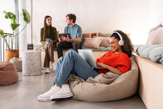 Collaborative work environment with diverse team