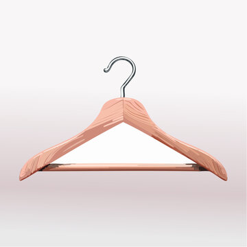 Cintre en bois pour rangement et organisation des v&ecirc;tements