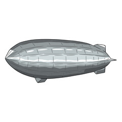 Silver zeppelin © Vexels