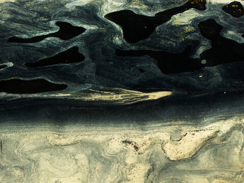 Abstract patterns in shades of black and gray