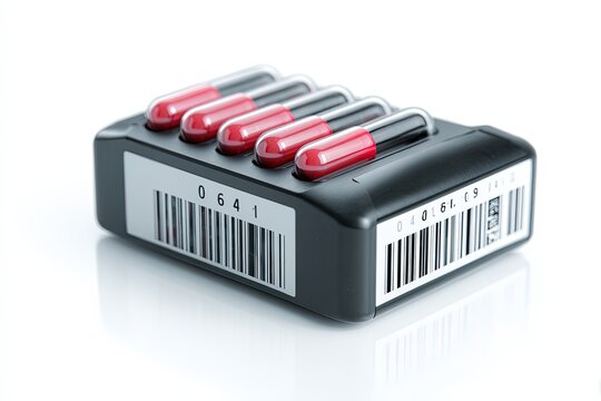 A close-up view of an array of capsules precisely placed within a black pharmaceutical dispenser, an image that highlights the convergence of medical innovation and efficient delivery. 