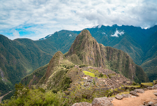 Machu Picchu, Peru - sacred Inca Site and Wonder of the World