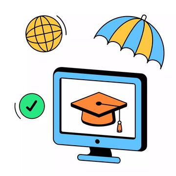 Global Education Protection and Tuition Insurance Animation