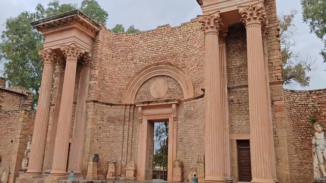 Ancient Roman Theatre of Calama in Guelma, Algeria - Well-Preserved Archaeological Heritage Site