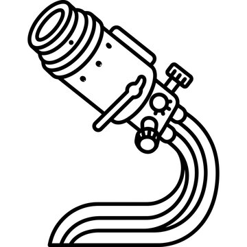 Minimalistic lampworking bench torch outline icon