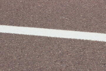 Fototapeta premium Road Center Line Marking