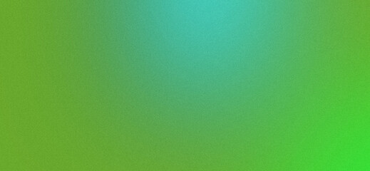 Fototapeta premium Green and blue gradient background with a textured surface and subtle color transition