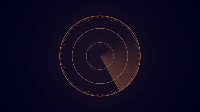 Radar sign with dark blue background. adstract radar hud screen