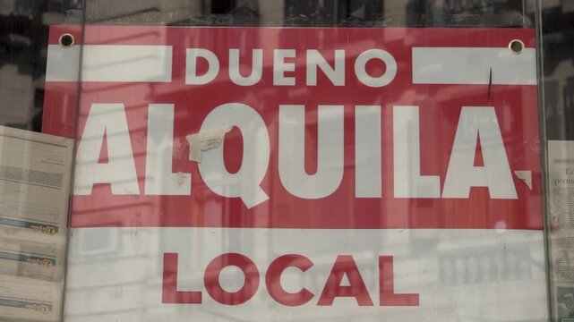 cartel anuncio inmobiliario