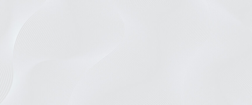 Premium background design with white line pattern (texture) in luxury pastel colour. Abstract horizontal vector template for business banner, formal backdrop, prestigious voucher, luxe invite