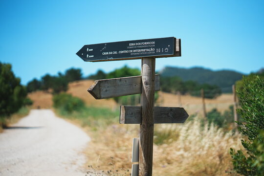 signpost in the middle of nowhere