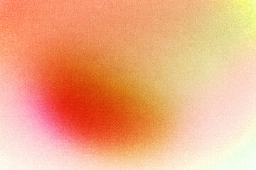 Red pink coral peach orange yellow gold lemon lime green abstract background. Color gradient ombre. Colorful multicolor mix iridescent bright fun.Rough grain noise spray grungy.  Empty template design © Наталья Босяк