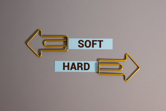 wrong and right concept. words written on a sign on the asphalt. arrows pointing in different directions.