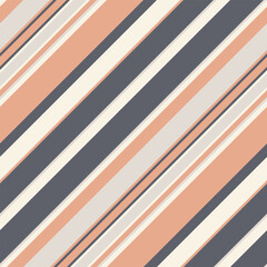 Obraz premium Elegant diagonal stripes in soft peach, gray, and cream. A versatile pattern ideal for website backgrounds, textile designs, or branding materials.