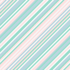 Obraz premium Elegant pastel diagonal stripes pattern. Perfect for backgrounds, textiles, packaging, and feminine designs. This subtle, modern design evokes feelings of calm and sweetness.