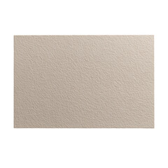Fototapeta premium Beige textured rectangle surface isolated on transparent background
