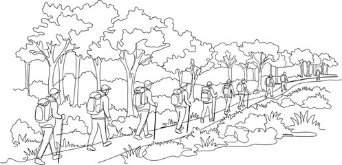 Obraz premium black and white forest landscape