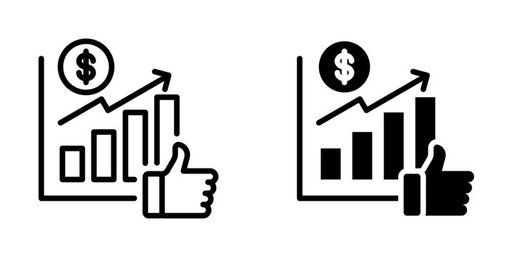Advantage icon, element icon for design branding, print, and digital media