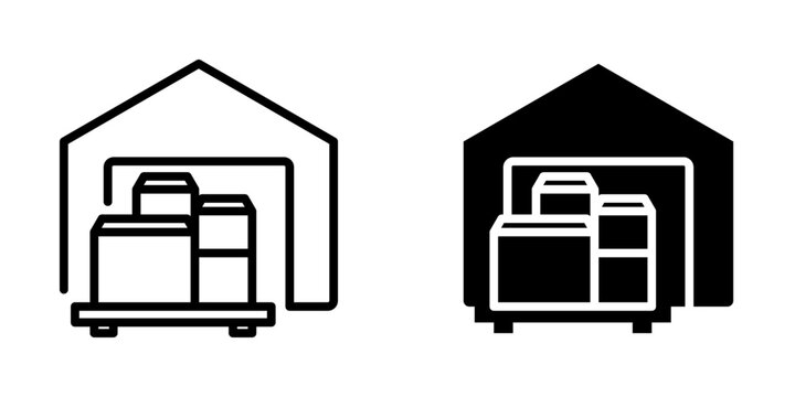 Wholesaler icon, element icon for design branding, print, and digital media