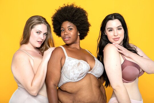 Diverse beauty in lingerie