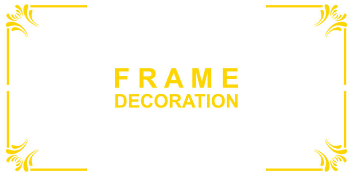 Decoration of element or vector, clip art, and symbol. Flat design of  element concept and simple design for decoration