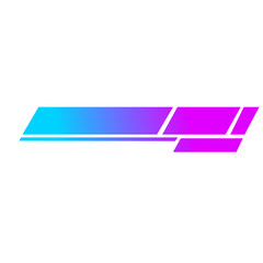 Obraz premium Modern Graphic Lower Third with Gradient