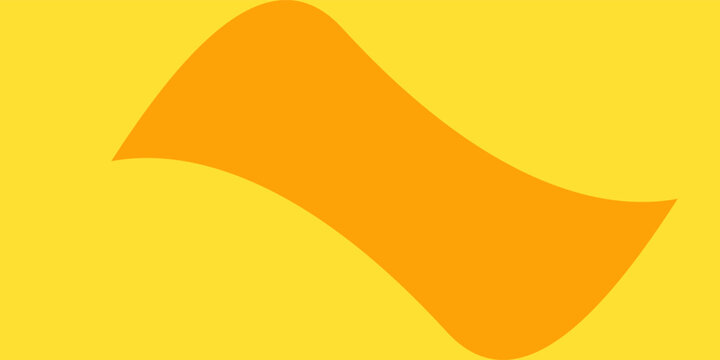 Abstrak Latar Belakang Kuning dengan Vektor Minimal Banner