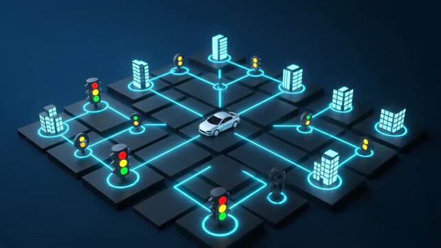 V2X Smart City Connectivity Traffic Data Infrastructure