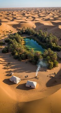 Oasis Paradise Serene Desert Glamping Sanctuary Unveiled
